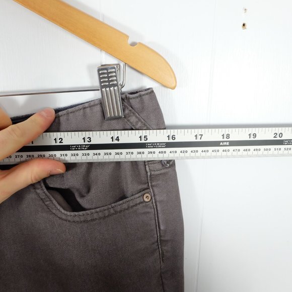 Free People Jeans Womens W 28 Gray Bleached Graded Jogger Lightweight Stretch - Picture 5 of 9